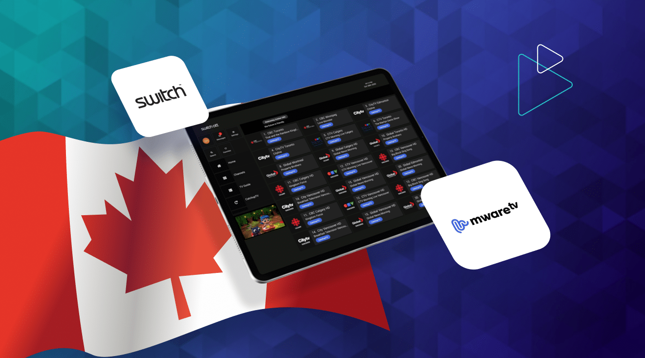 Switch partners with MwareTV to expand its TV offering across Canada